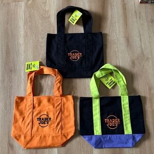 Trader Joes Mini Canvas Tote